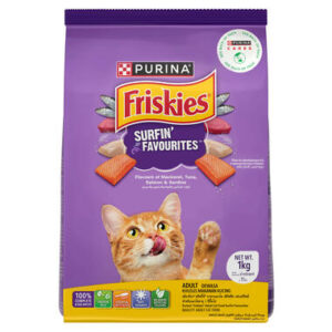 FRISKIES Surfin Favourites Dry Cat Food 1kg