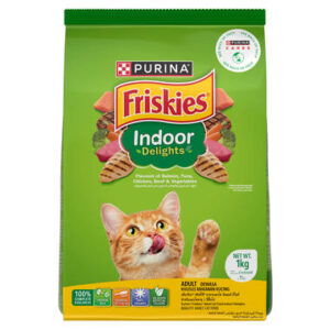 FRISKIES Indoor Delights Dry Cat Food 1kg