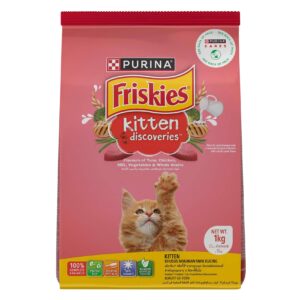 Friskies Dry Food Kitten Discoveries 1kg