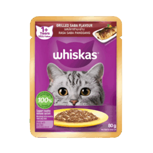 Whiskas Pouch Grilled Saba 80g